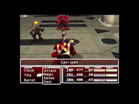 FINAL FANTASY VII Shinra Building Floor 60