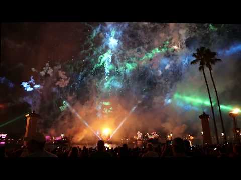 Epcot Illuminations Reflections of Earth *full show* from front and center