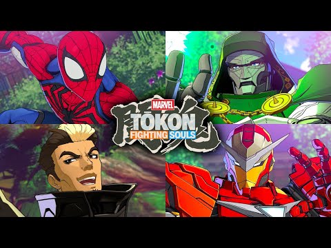 Marvel Tokon Fighting Souls Beta - All Intros & Victory Poses (4K 60FPS)