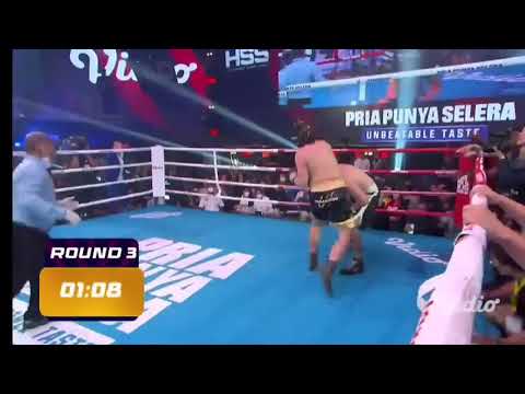 El rumi menang pukul K.O winson reynaldi