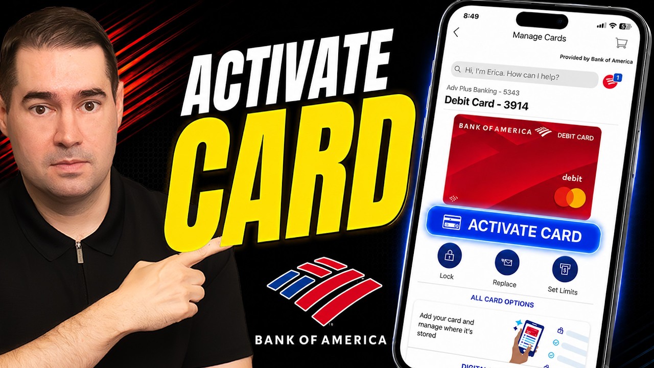How to Activate Your Bank of America Debit Card