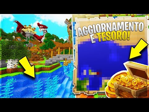 ALL THE VANILLA IN 1.13! LET'S FIND THE TREASURE! - Minecraft ITA #194