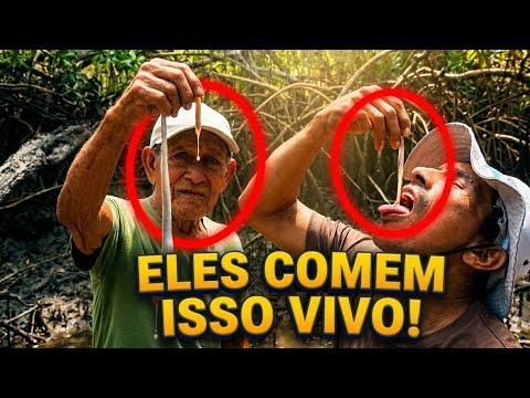 ELES COMEM ISSO VIVO! A DESCOBERTA MAIS CHOCANTE DO PARÁ