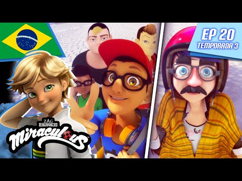 🇧🇷 MIRACULOUS 🐞 O PENETRA 🐾 | Episódio completo ▶️ Temporada 3 Ep 20 | Português BRASIL 🇧🇷