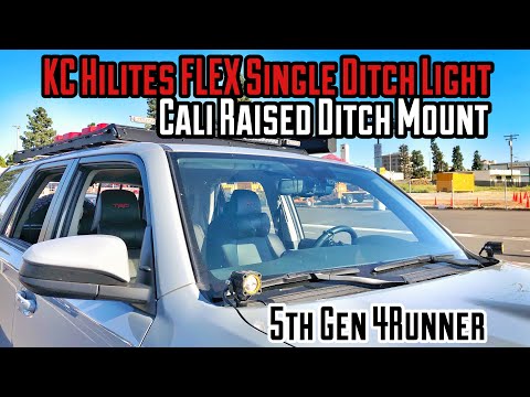 Ditch Light KC Hilites Installation for 4Runner TRD Pro【TRD47】