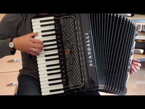 Klangprobe Akkordeon Scandalli Polifonico X