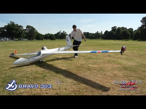 Swift S1 Turbine Glider Steve Haughty - Weston Park Model Air Show 2022