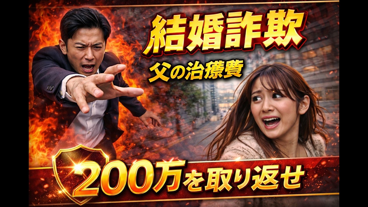 【結婚◯欺】「父親の病院代を払って下さい」信じた結果が地獄だった父の手術代200万を巡る修羅場