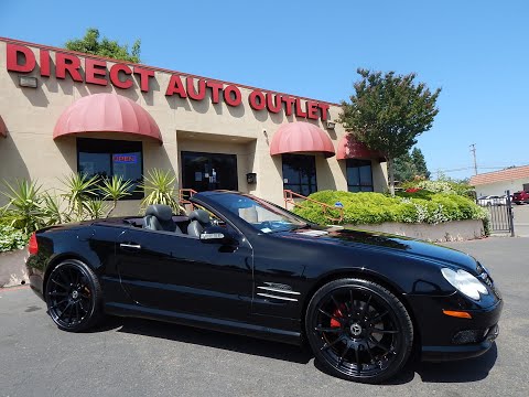 2003 Mercedes Benz SL500 overview/walk around video review!