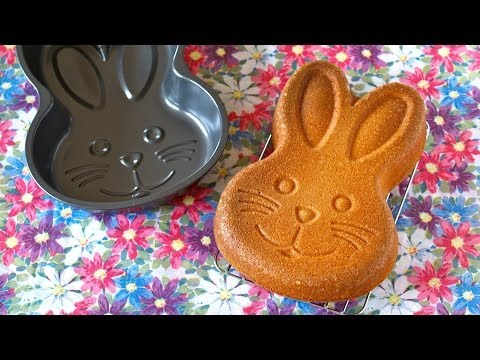How to Make EASY Easter Bunny Butter Cake (Recipe) イースターに簡単！バターケーキ (レシピ)