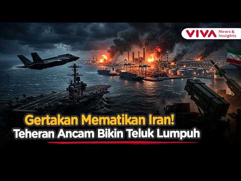 AS Nekat Berulah, Iran Ancam Buat Fasilitas Vital Negara-Negara Teluk Lumpuh Total | Viva News Daily