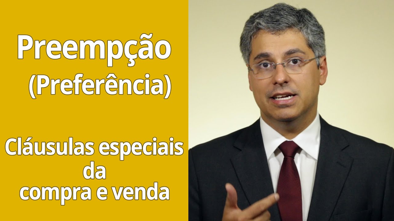 Preempção ou Preferência