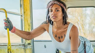 The beginning of something special… turning a bus into a home