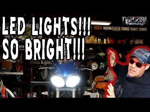 CyclopsLED LED Headlight Upgrade for My Triumph Street Triple