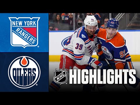 NHL Highlights | Rangers vs. Oilers | October 30, 2025