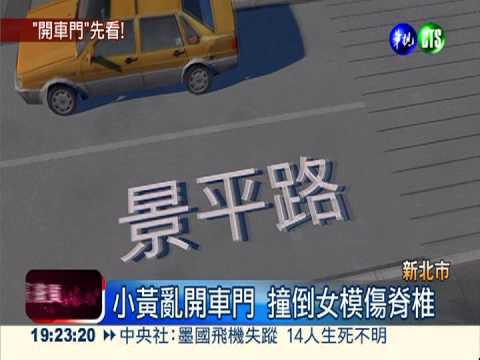 亂開門撞碎女模夢 小黃判賠11萬