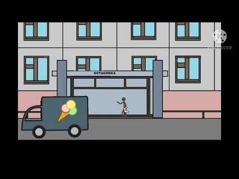 Robbery in the bank (stickman animation)