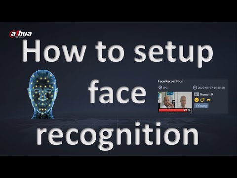 How to setup Face Recognition in DSS PRO 8.1