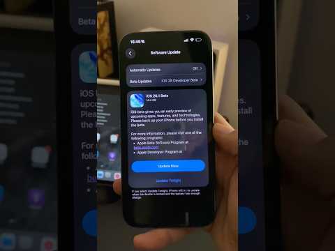 iOS 26.1 Beta New Hands on iPhone 15 Pro! #shorts #ios26 #techghost
