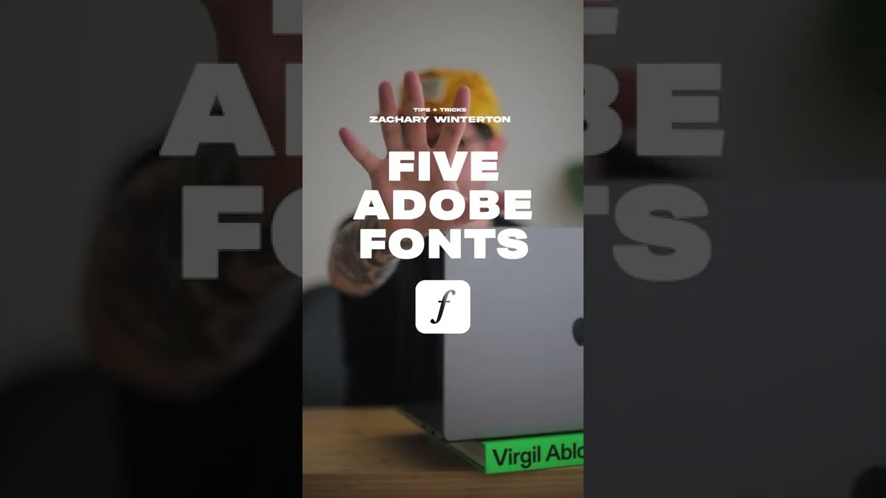 These FIVE fonts are 🔥