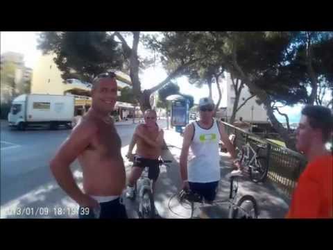 In the Tour de St Ponsa cycle race,riders go the wrong way!