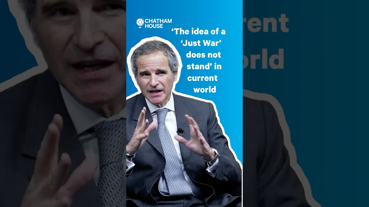 Who will lead the UN: Rafael Mariano Grossi on the concept of ‘Just War’ in the modern world