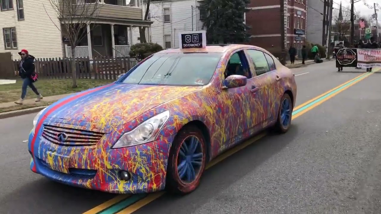 West Orange Arts Council at the West Orange St. Patrick's Day Parade 2023 with DKVenmoney 7