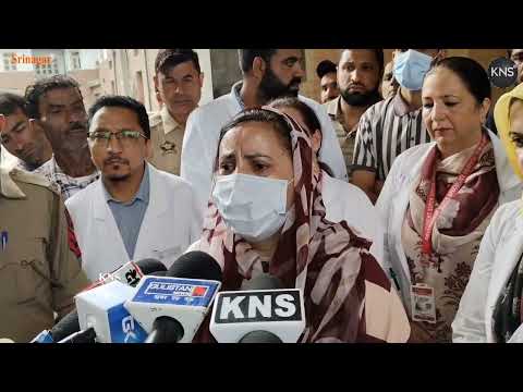 Shutting down hospitals is unjustified, patients must not suffer. Accountability is important, but care should never be compromised : Health Minister Sakina Itoo during her visit to SMHS Hospital Srinagar.