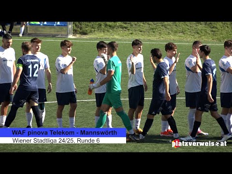 Highlights WAF - Mannswörth, Wiener Stadtliga 24/25