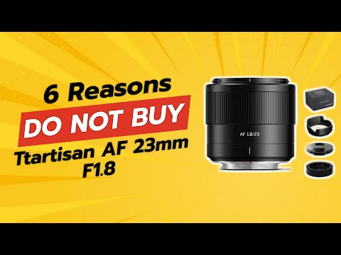 Video thumbnail for TTartisan AF 23 mm f/1.8 review 2