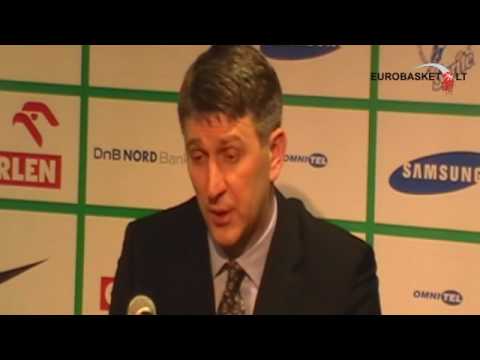 EUROBASKET.LT D.Maskoliunas po LKF pralaimeto finalo 2010 02 20D