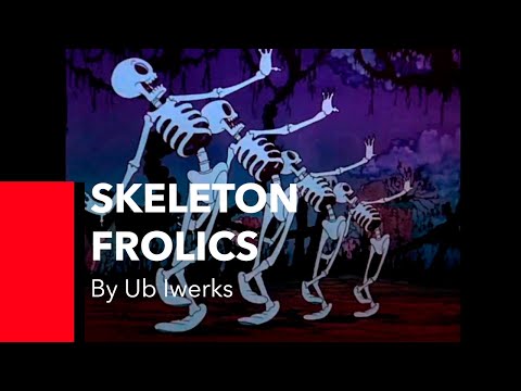 Halloween Horror Classic Cartoons - Ub Iwerks' Skeleton Frolic 1937