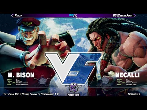 #PAX2015 #SFV Tournament 1.2 SF - Renzo (DIC) vs GG SherryJenix (NEC)