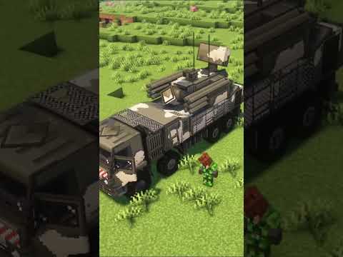 Майнкрафт моды 1.21 ВОЕННАЯ ТЕХНИКА #майнкрафт #glizar #1_21