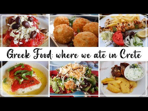 Greek Food: Where we ate in Crete 🇬🇷 🍴