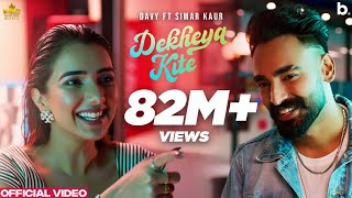 DEKHYA KITE (Official Video) Davy Ft Simar Kaur | Gur Sidhu | New Punjabi Song 2022 | Punjabi Song