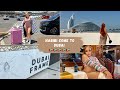 VLOG: 1st International Trip✈️DUBAI🇦🇪| Marina Dhow Cruise |City Tour |Creek Boat Ride |Dubai Frame