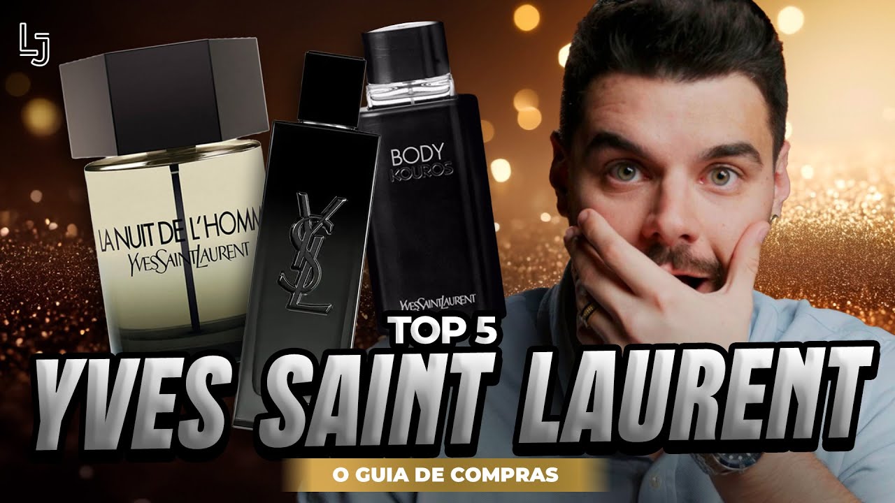 TOP 5 MELHORES PERFUMES IMPORTADOS MASCULINOS DE YVES SAINT LAURENT - GUIA DE COMPRAS