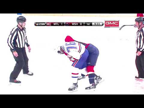 P.K Subban vs Troy Brouwer Nov,22 2013