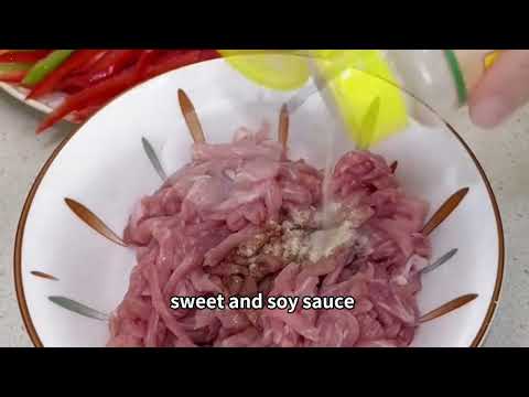 A step by step guide to making fish flavored shredded pork：A complete guide to scientific cooking