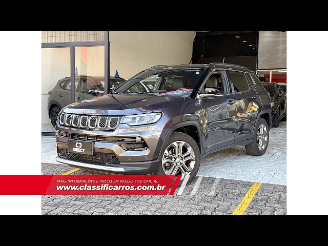 Vídeo JEEP COMPASS 1.3 T270 TURBO FLEX LIMITED AT6