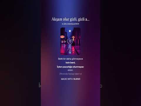 Akşam olur gizlice ağlarım (Çevirdin)