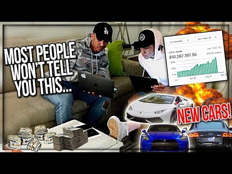 DROPSHIPPING: How We Made OVER $10M Selling Online in 2017💰(Dropshipping/Affiliate) + NEW CARS