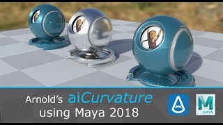 Intro to Arnold's AiCurvature Node in Maya 2018