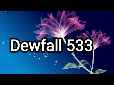 Dewfall 533 - what are you focused on?
