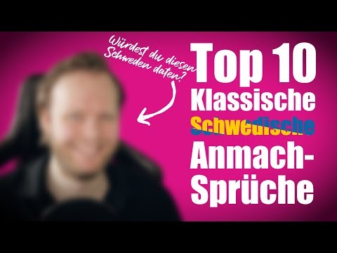 Top 10 klassische schwedische Anmachsprüche