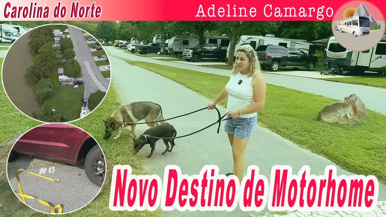 Novo Destino de Motorhome: Arrumando o carro batido, camping na natureza tem seus perrengue
