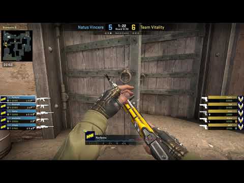 DTV ACE - Perfecto vs Team Vitality - de_dust2 @ IEM Beijing-Haidian 2020 Europe by demtovideo