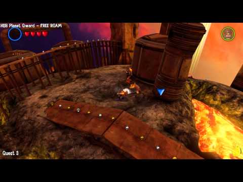 Lego Batman 3 Beyond Gotham: HUB Planet Qward FREE ROAM (All Collectibles) - HTG
