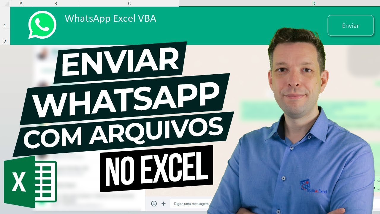 Como Enviar Whatsapp e Arquivos no Excel com VBA